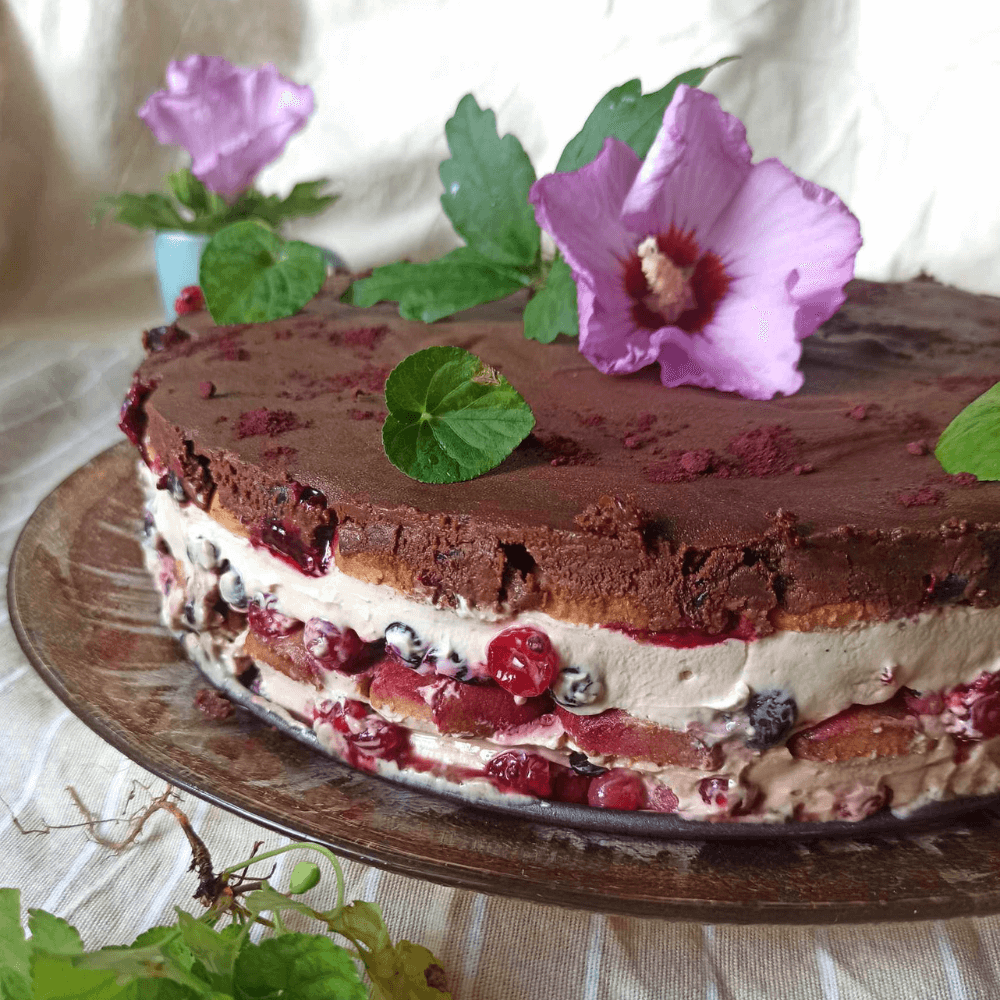 Nepečená piškótová torta