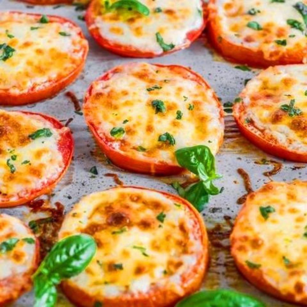 Zapečené paradajky so syrom