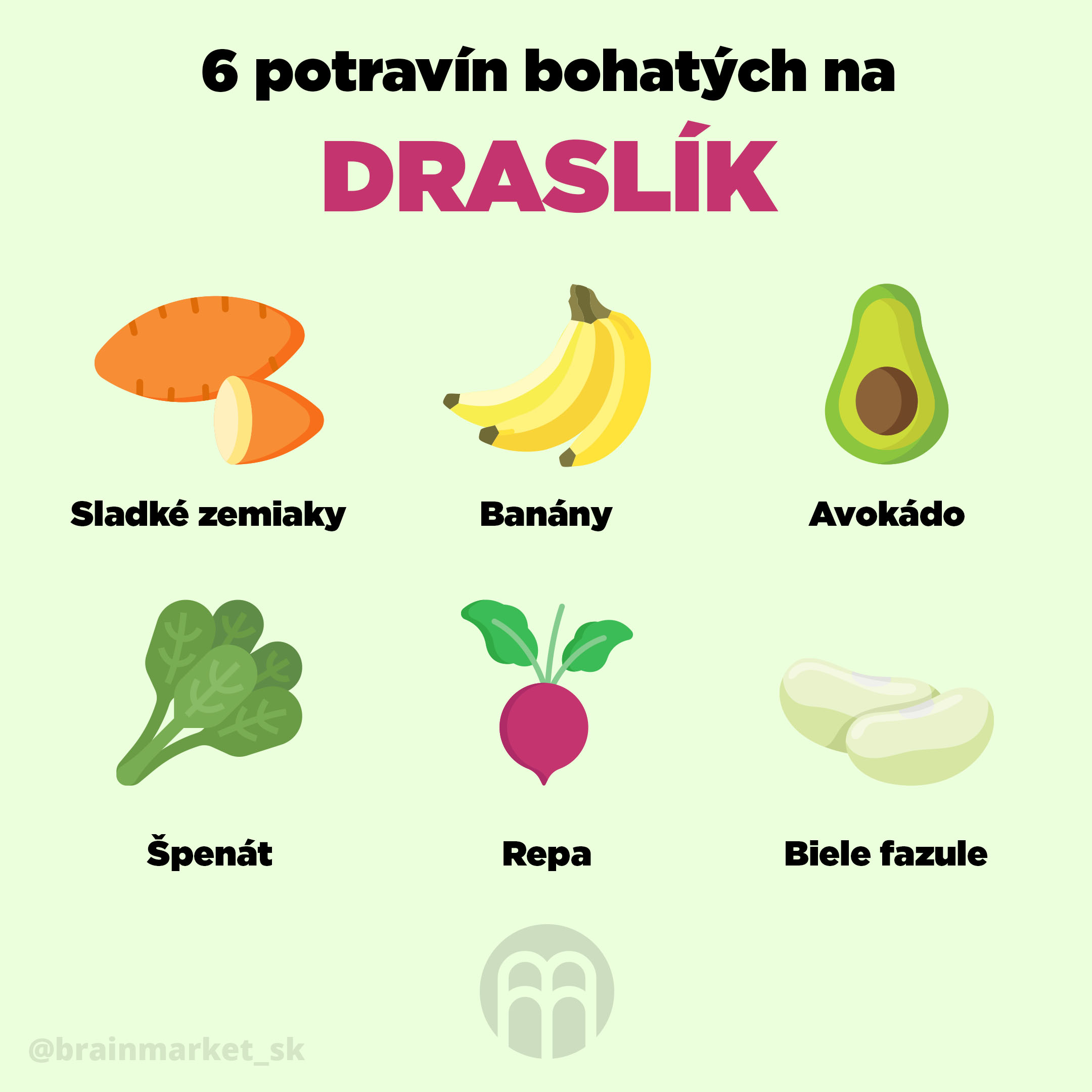 6_potravin_bohatych_na_draslik_SK_Infografika_Instagram_BrainMarket