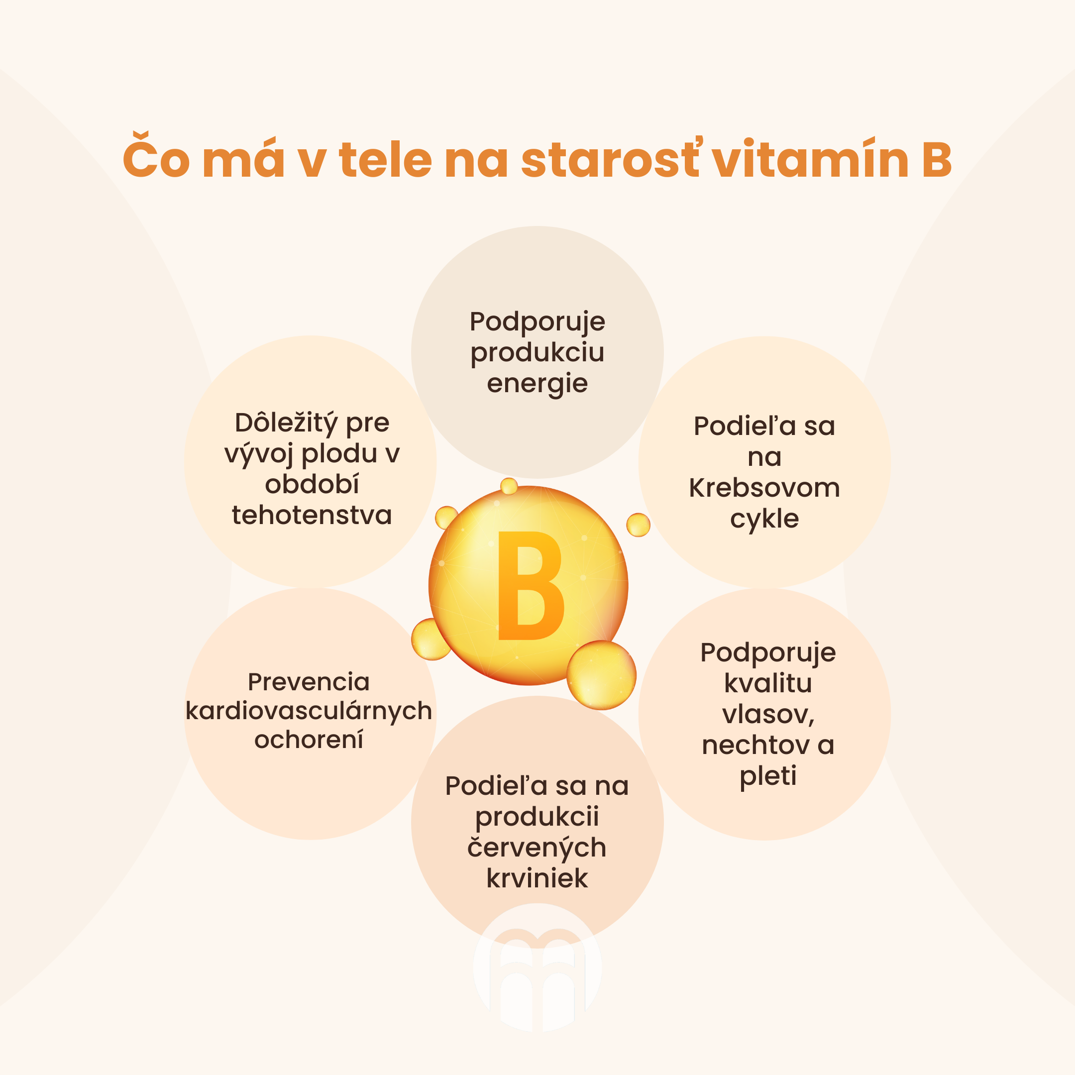 Čo má v tele na starosti vitamín B