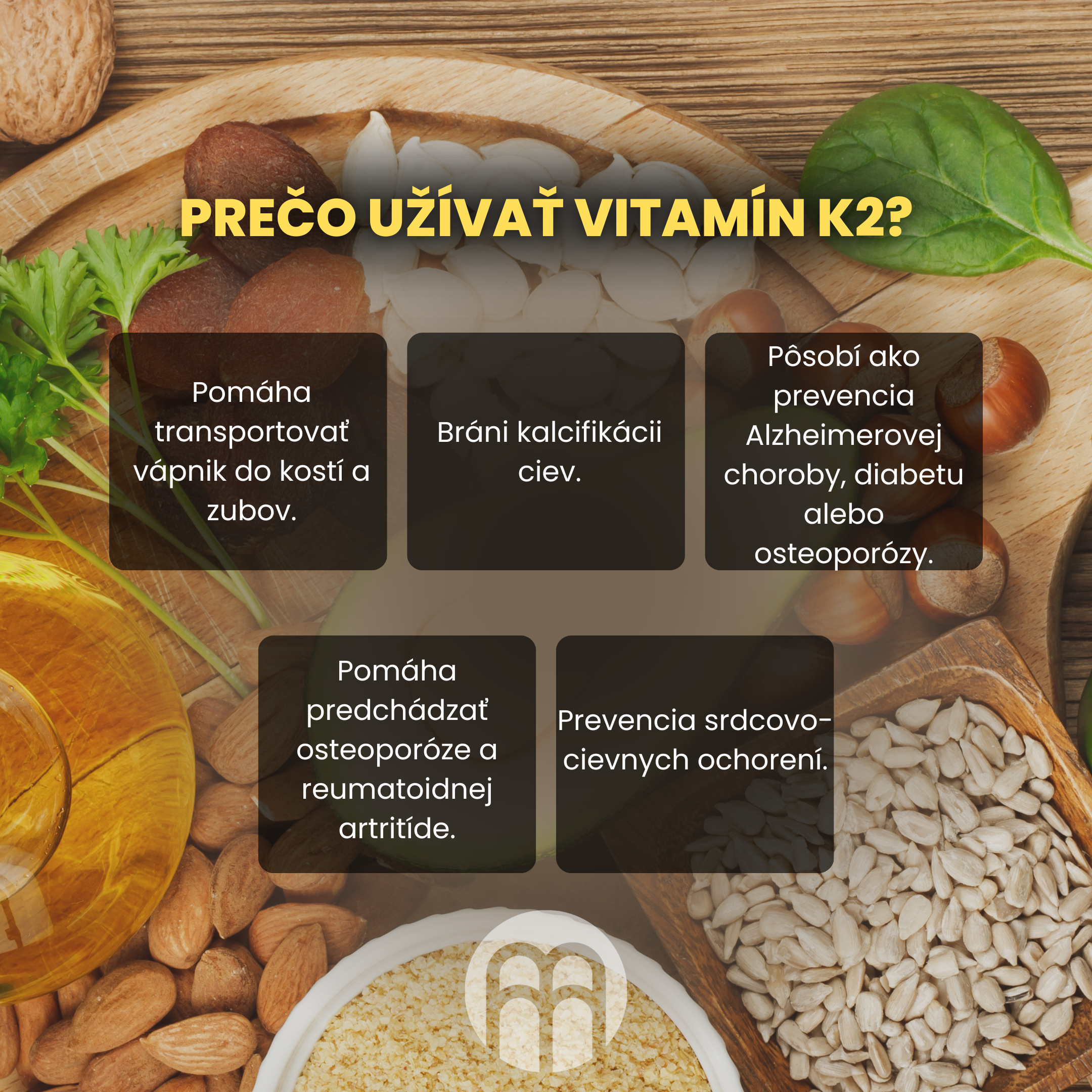 Proč užívat vitamín K2