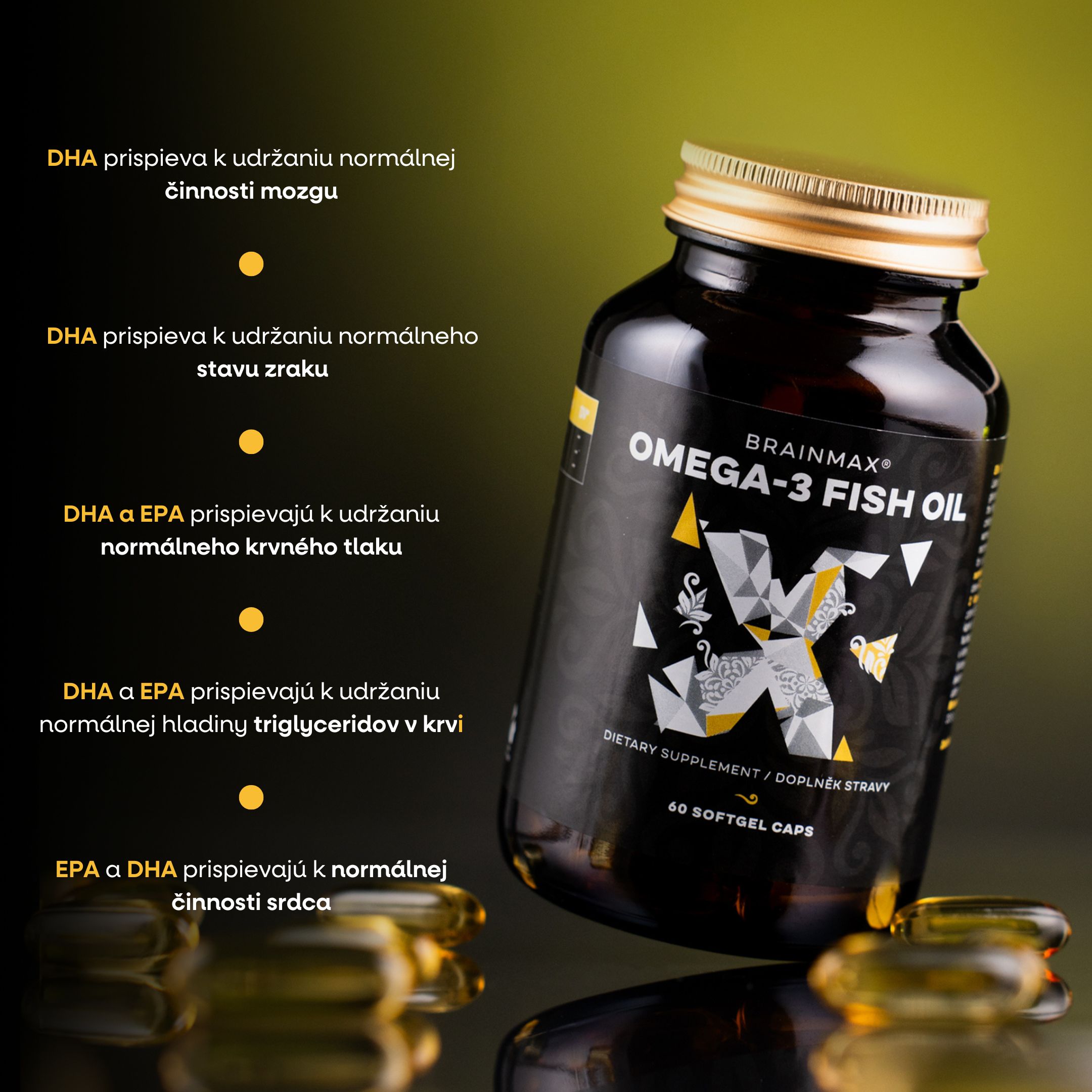 dha BrainMax Omega-3 Fish Oil