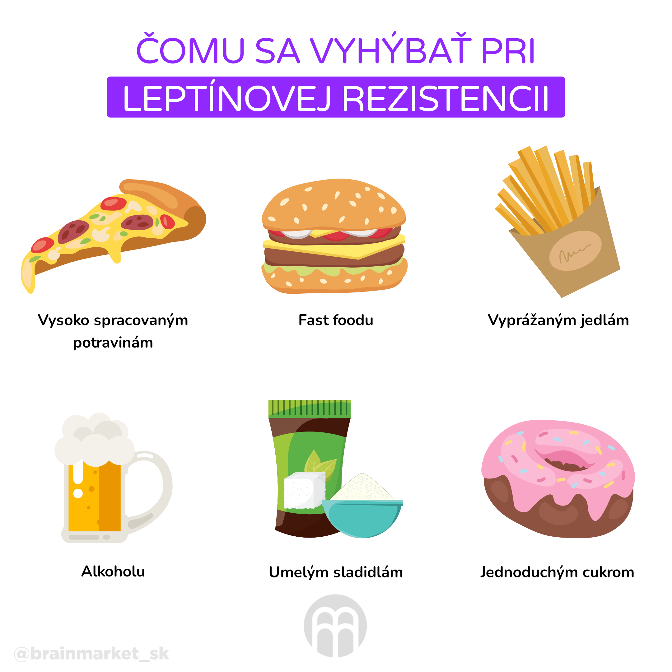 cemu se vyhybat pri leptinove rezistenci_infografika_cz