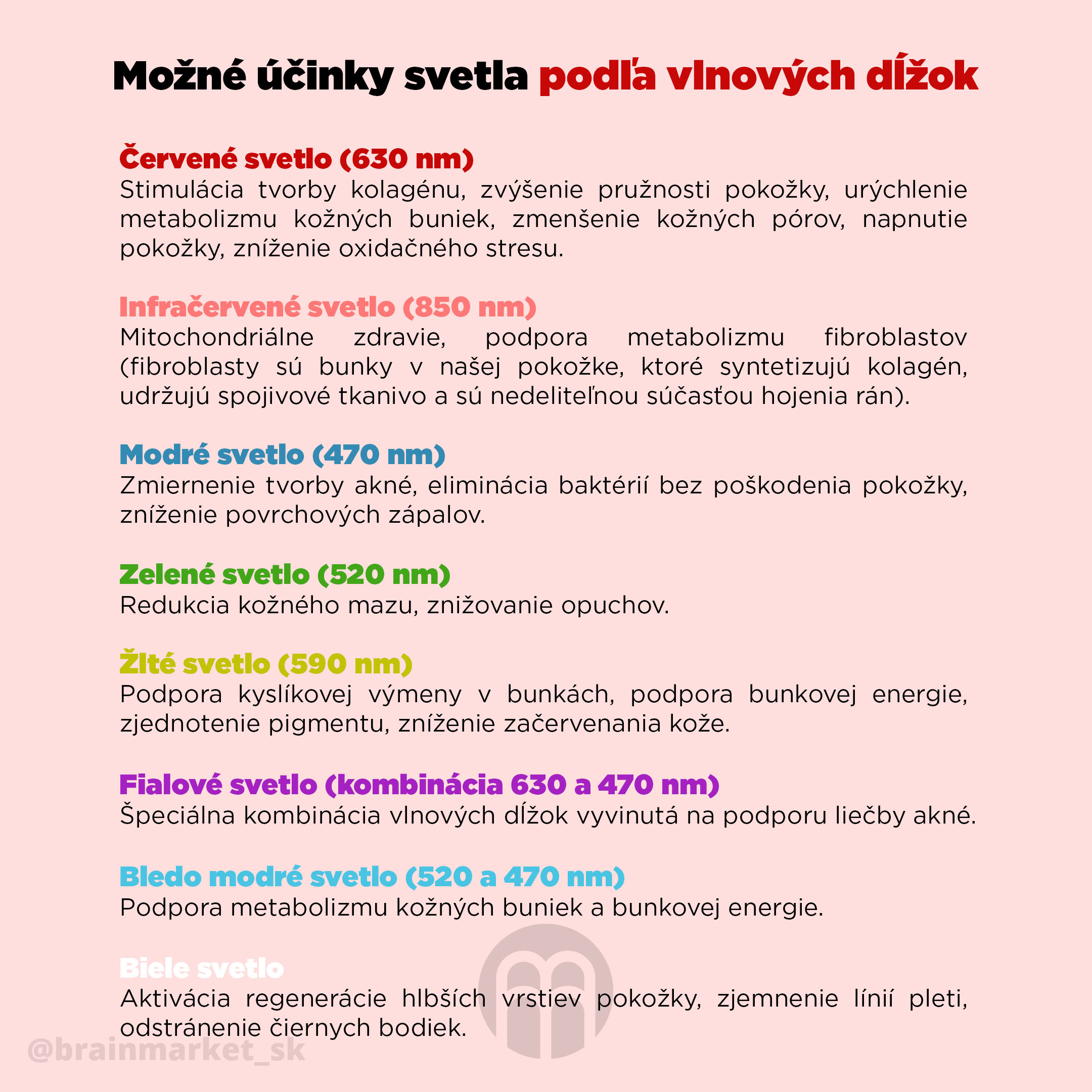 mozne-ucinky-svetla-podla-vlnovych-dlzok-infografika-brainmarket-sk