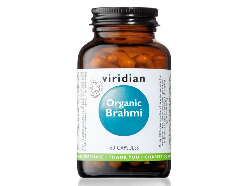 OrganicBrahmi60cps viridian
