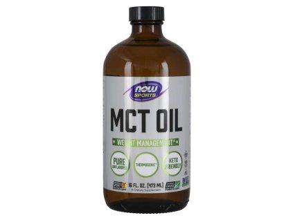NOW MCT olej, 473 ml