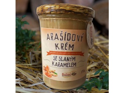 20372 bozske orisky arasidovy krem se slanym karamelem 390g