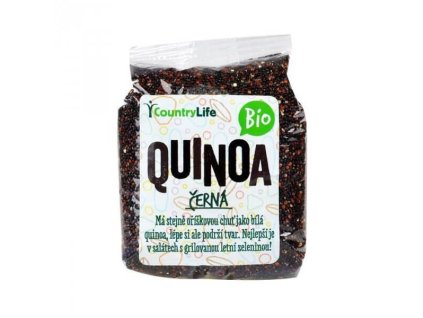 quinoa černá BIO