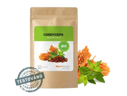 20960 mycomedica bio cordyceps prasek 100 g