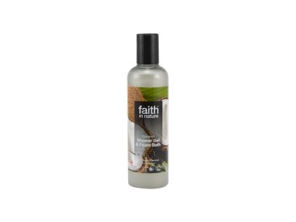 sprchový gel pěna kokos, 250ml