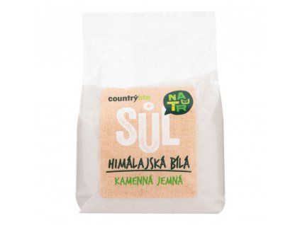 coutrylife himalíjská sůl bílá jemná