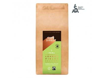 Cafedirect BIO Zrnkova kava Peru Reserve SCA 82 s tony kakaa a orisku 1kg