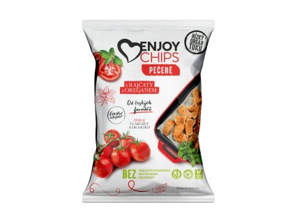 Enjoy Chips Pečené bramborové chipsy s rajčaty a oreganem