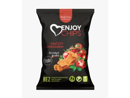 Enjoy Chips Bramborové chipsy s rajčaty a oreganem