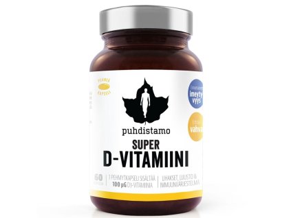 1 Super D Vitamin 60 kapsli