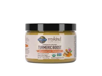 Mykind Organics Turmeric Boost Powder kurkuma prášek 135 g 300x360