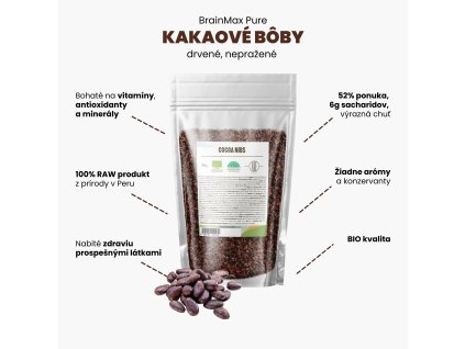 Cacao DRT 250g brainmax pure JPG ESHOP