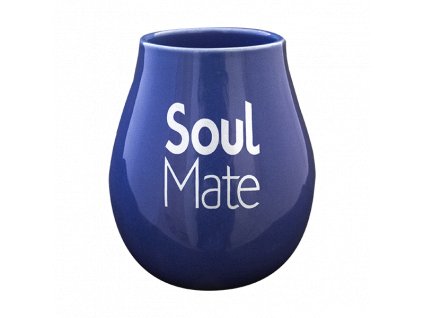 eng pl Gourd ceramic blue Soul Mate 400ml 2632 2