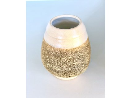 2323 keramicka kalabasa piskova praskana 350 ml