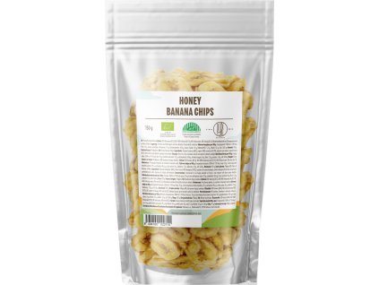 bananové chipsy vizual