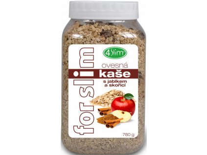 30021 4slim ovesna kase s jablkem a skorici 780 g