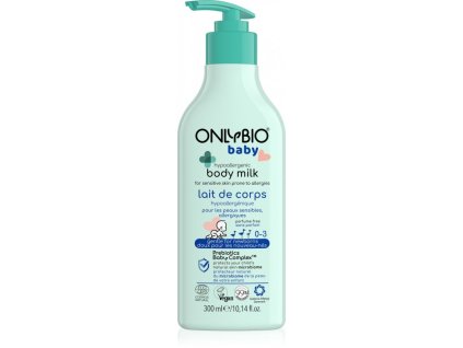 584e64b92471d29e26ada46a808ad99c onlybio baby hypoallergenic body milk 300 ml