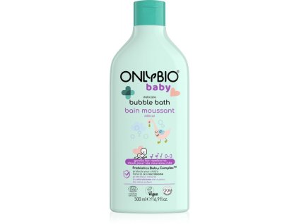 e97239d0ed3919459c81493fb3a6ad41 onlybio baby delicate bubble bath 500 ml