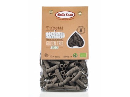 32256 dalla costa bio bezlepkove testoviny tubetti pohanka 250 g