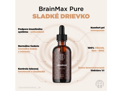LEKORICE Tinktura BrainMax Pure JPG ESHOP