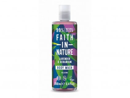 32715 faith in nature sprchovy gel levandule 100 ml