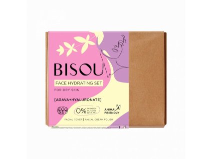 33123 bisou beauty box hydratacni sada pro suchou a citlivou plet 2 ks