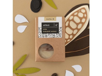 34062 caltha tuhe mydlo kava a kakaove maslo 100 g