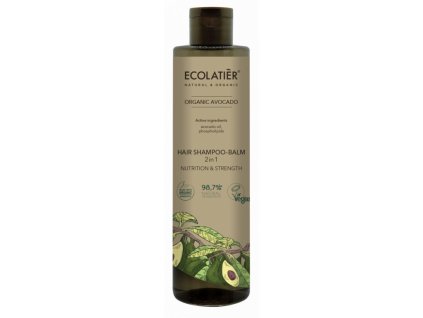 37377 ecolatier 2v1 sampon a balzam na vlasy avokado 350 ml
