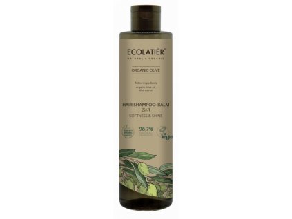 37380 ecolatier 2v1 sampon a balzam na vlasy oliva 350 ml