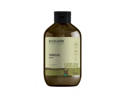 37410 ecolatier urban detoxikacni sprchovy gel morske mineraly a matcha 600 ml