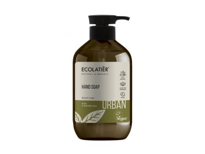 37422 ecolatier urban tekute mydlo na ruce aloe a mandlove mleko 400 ml