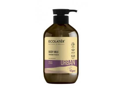 37428 ecolatier urban telove mleko pro vyziveni pokozky bambucke maslo a fejchoa 400 ml