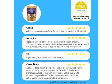 Granola blueberry 400g JPG