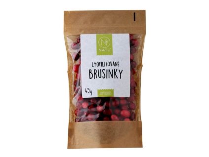 lyofilizovane brusinky 45g