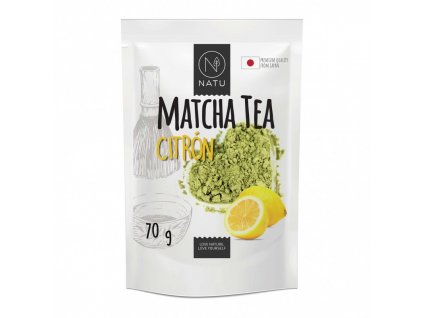 matcha tea bio premium japan citron 70g