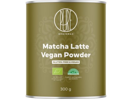 brainmax matcha latte vegan powder JPG ESHOP