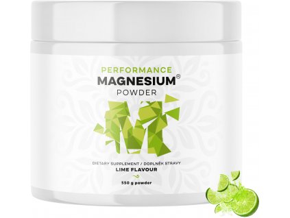 Performance Magnesium® Powder (horčík bisglycinát), 550 g  Organický horčík nemeckej kvality MagChel®, 375 mg elementárneho horčíka v jednej dávke