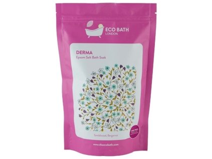 eco bath epsom salt bath soak derma 1000 gram