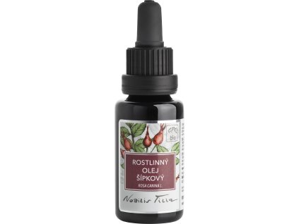 R1054C Šípkový olej bio 20 ml fialové sklo
