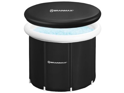 BrainMax Ice Tub, nafukovacia kaďa na otužovanie, 320 l // ROZBALENÉ  Sud na otužovanie na zlepšenie fyzického i duševného zdravia