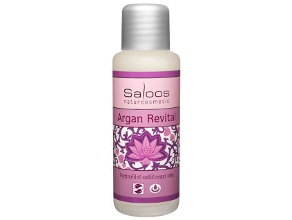 saloos hydratační odličovací olej argan revital