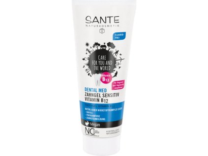 SANTE zubní gel b12 bez fluoridu 75ml