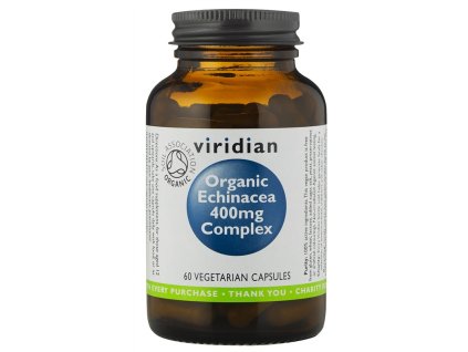Viridian echinacea complex 400mg organic