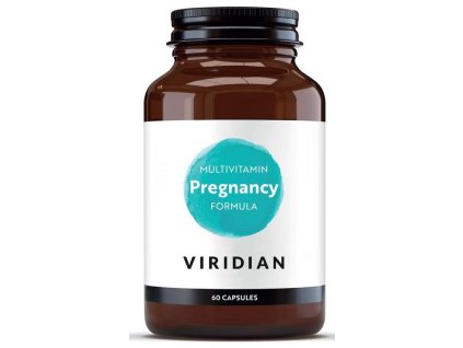 Viridian Multivitamin Pregnancy Formula, podpora v tehotenstve, 60 kapsúl