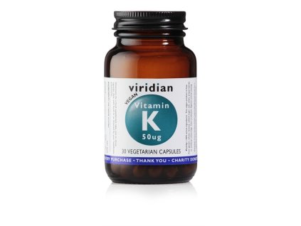 Vitamin K 50ug 30 viridian